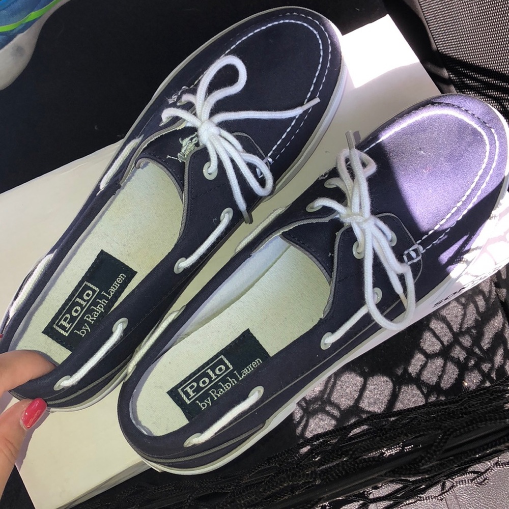 Men’s Polo Boat Shoes NWOT